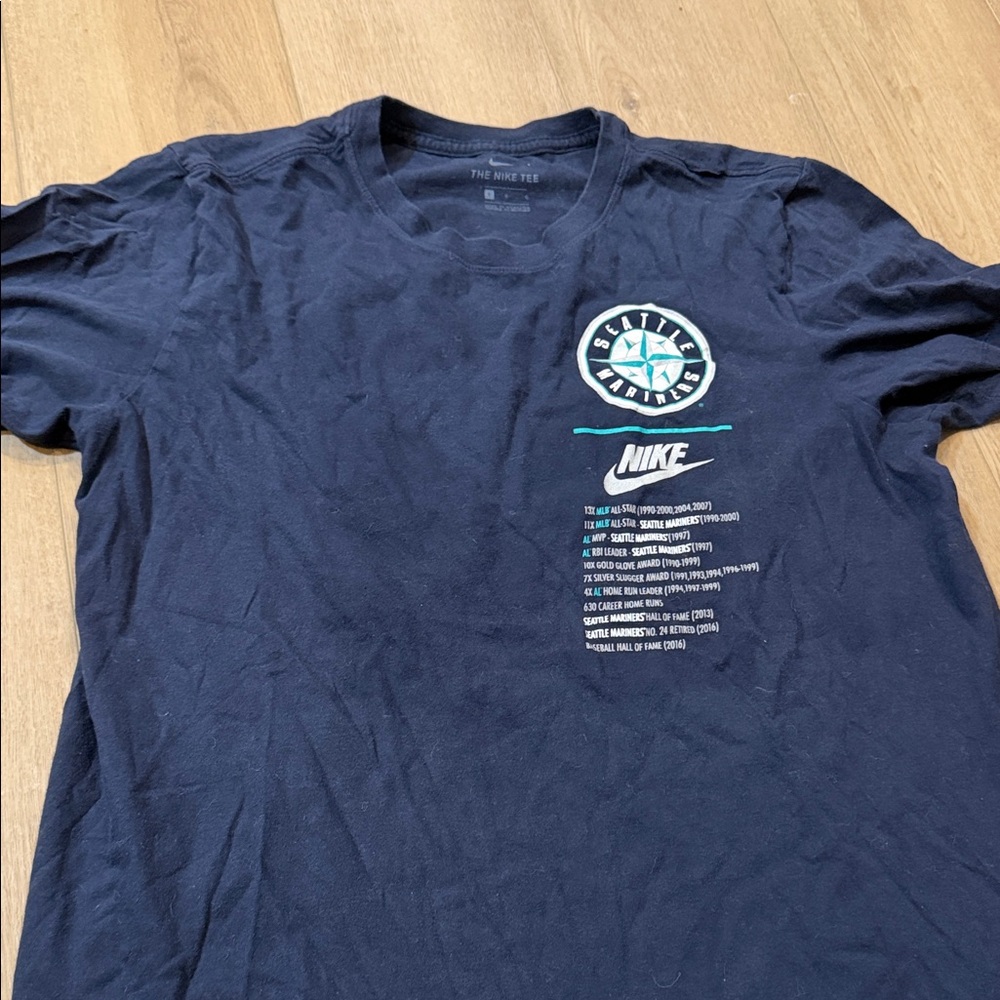 Nike Navy “the kid” Griffey Seattle Mariners Graphic Tee - Men's